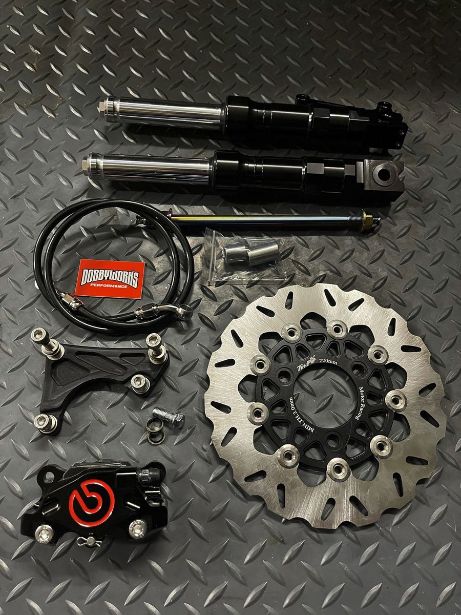 HONDA RUCKUS Front Forks Performance low + brake components